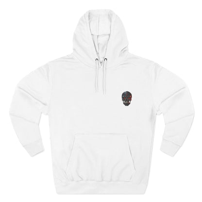 Deadible Skull Hoodie — Dark Skull Graphic Fleece Pullover