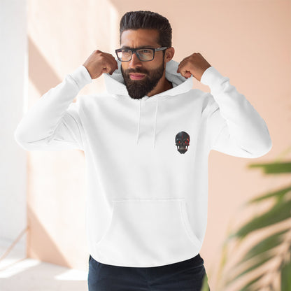 Deadible Skull Hoodie — Dark Skull Graphic Fleece Pullover